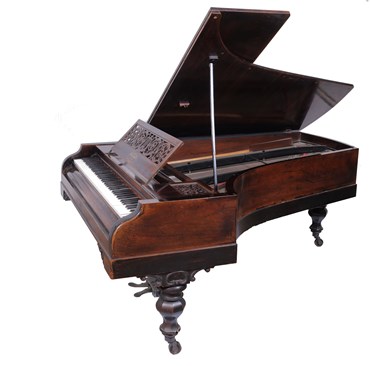 THEODOR STöCKER DOWNSTRIKING GRAND PIANO